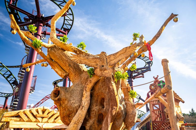 UK’s ‘best theme park’ gives first look at new £12million land opening this year